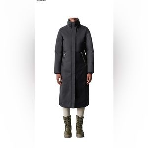 Mackage Women's Kelsie Hooded Down Parka, Black, M